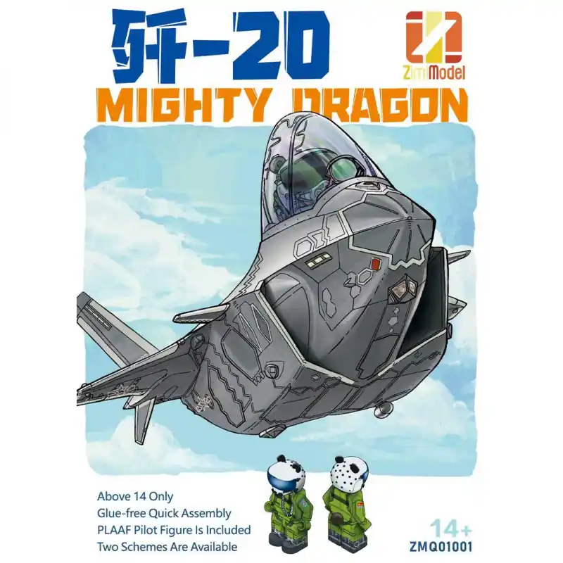 Super Prix Maquette plastique avion YF-20 Mighty Dragon