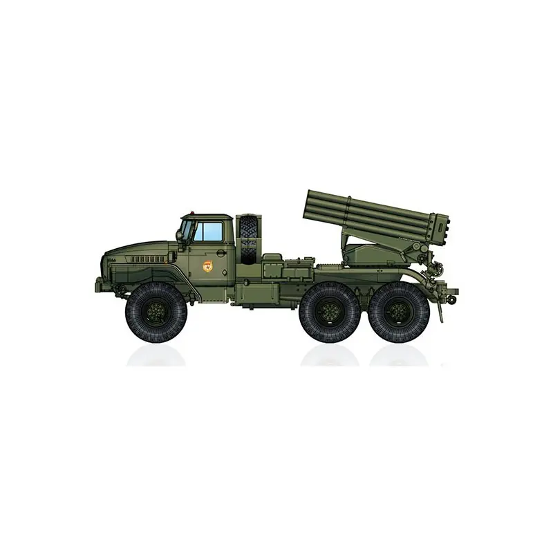 Offre Limitée Maquette de camion en plastique BM-21 Grad Rocket Launcher 1/72