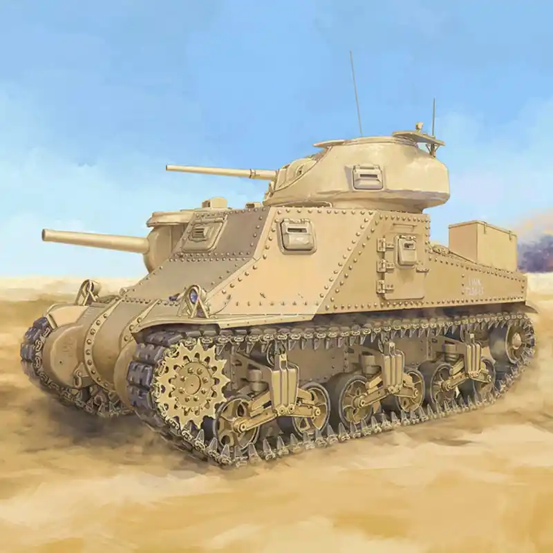 Maquette plastique de char M3 Grant Medium Tank 1 35 Promotion Saisonnière