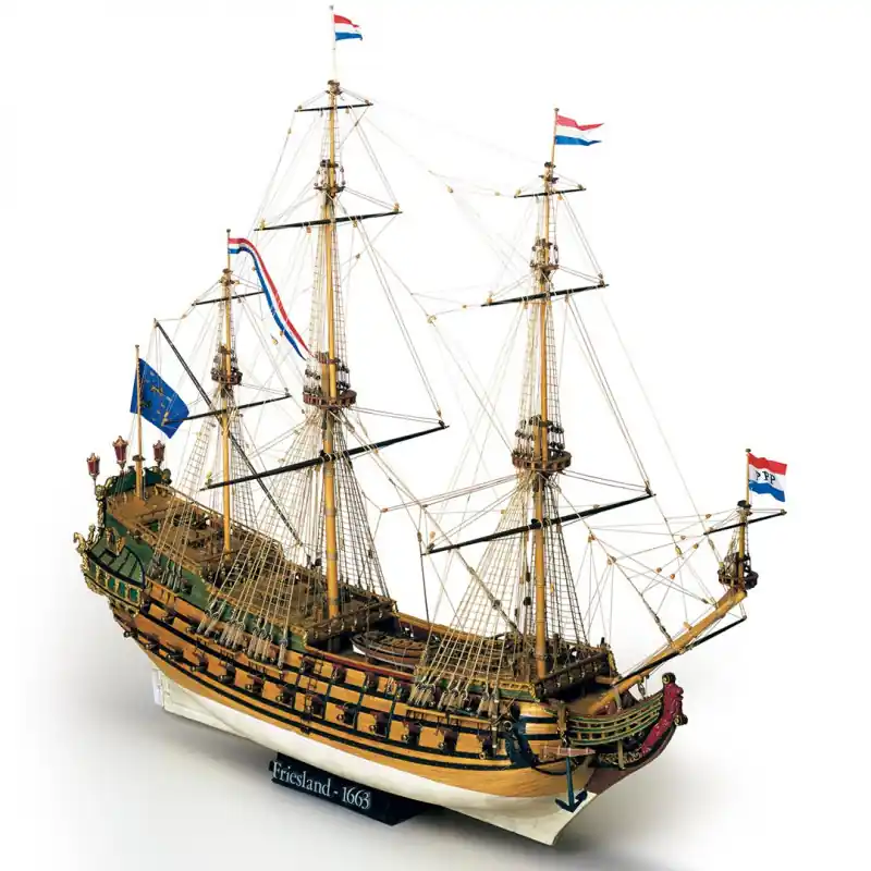 Meilleure Vente Bateau statique Friesland 1/75