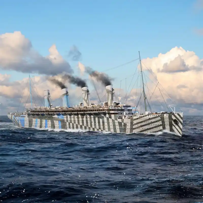 Produit De Marque Maquette de bateau en plastique Olympic 1 700