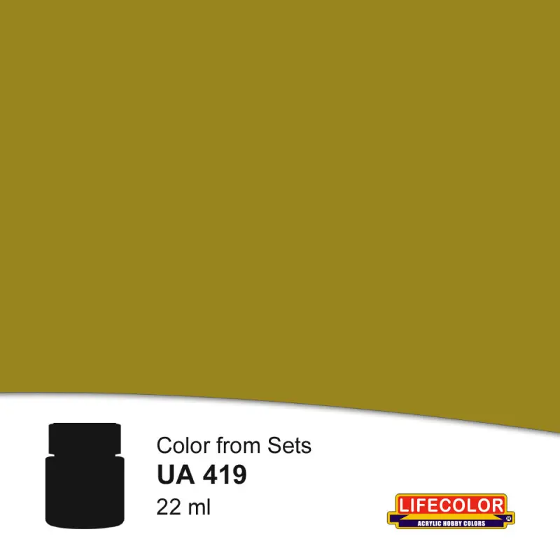 Offre Exclusive Peinture acrylique US Army Uniforms Olive Drablight Mustard (Uniformes de l‘armée américaine Olive Drablight Mustard) 22ml