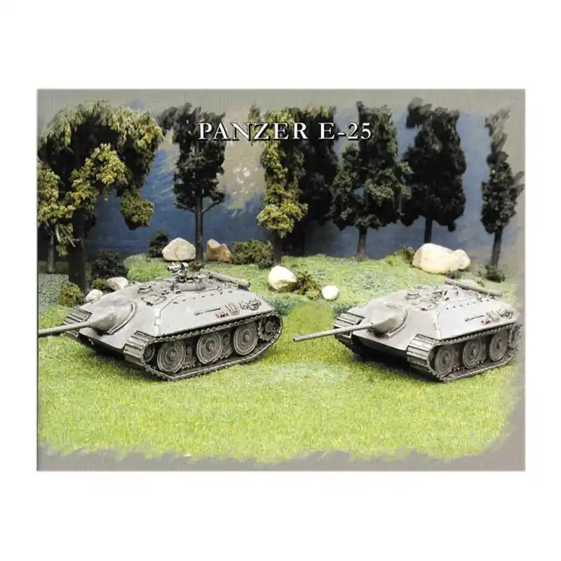 Maquette de Char en plastique PANZER E-25 (2pcs) 1/72 Offre Spéciale