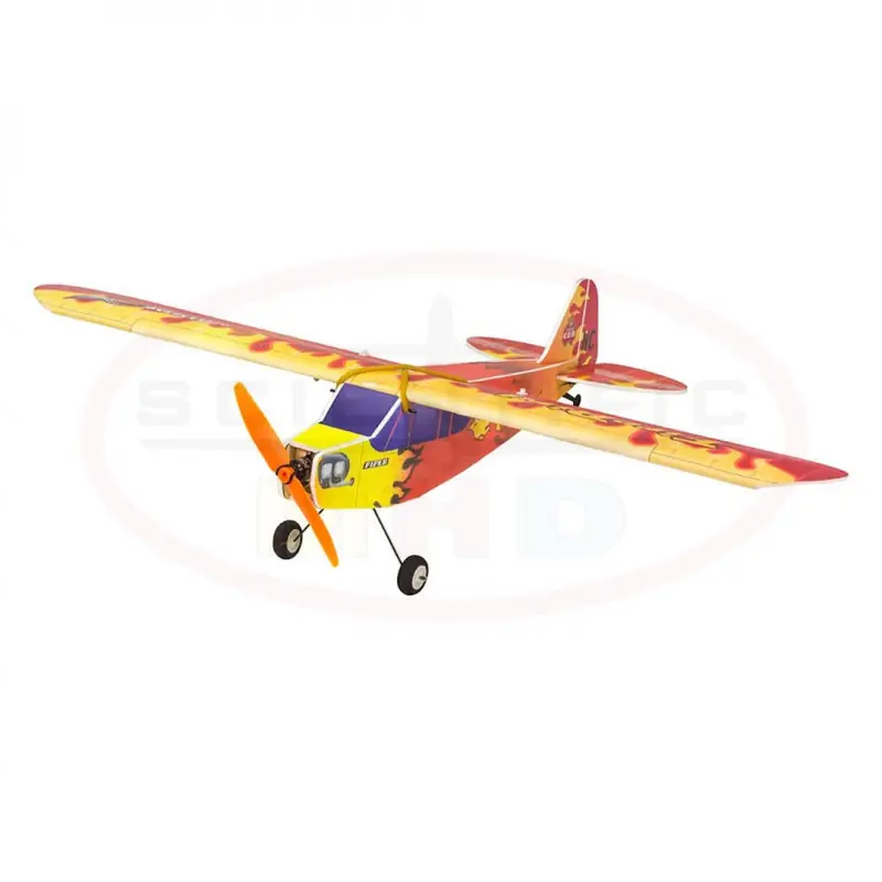 Promotion Saisonnière Avion électrique Motorisation et Servos J3 FIRE BIRD EP kit
