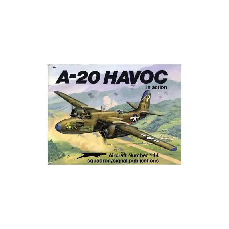 Livre A-20 HAVOC IN ACTION Usine Directe