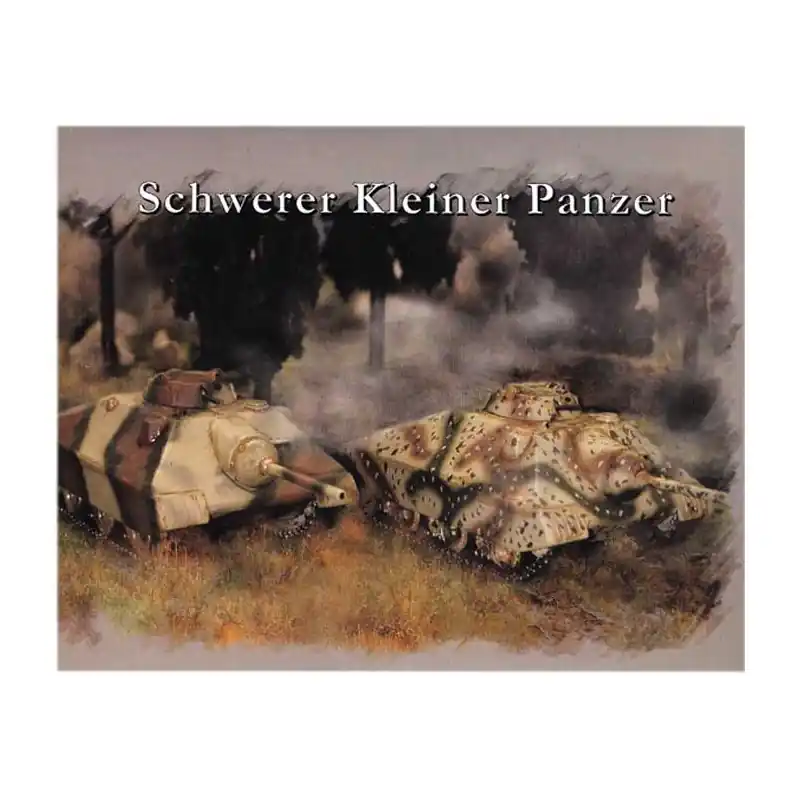 Maquette de Char en plastique SCHWERER KLEINER PANZER 1/72 Commander Vite