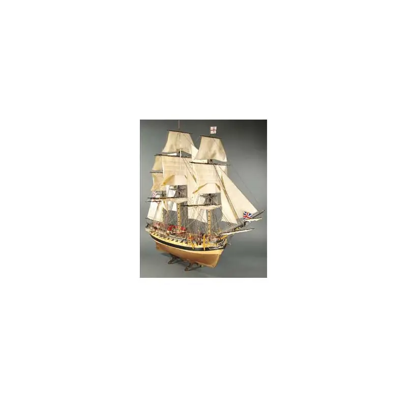 Bateau statique HMS MERCURY 1779 éch. 1/72 Promotion Saisonnière