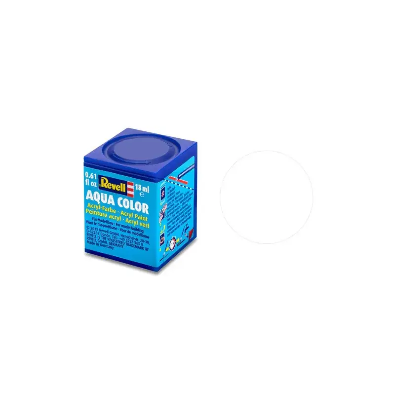 Aqua Color 05 (RAL 9001) Blanc Mat 18 ml - Revell Commander Vite