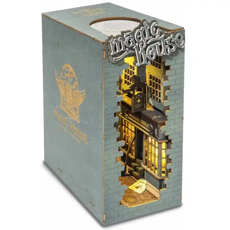 Super Prix Magic House - Book Nook - Miniatures 3D DIY Rolife