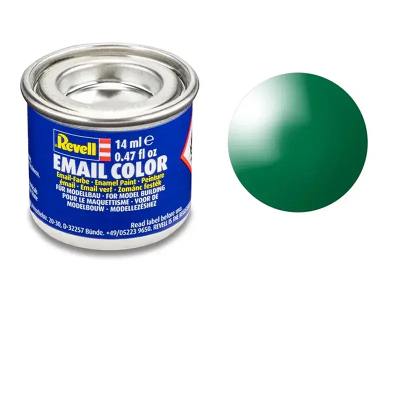 Email Couleur Email Brillant (RAL 6029) "Vert Emeraude" 14ml - Revell Vente Directe