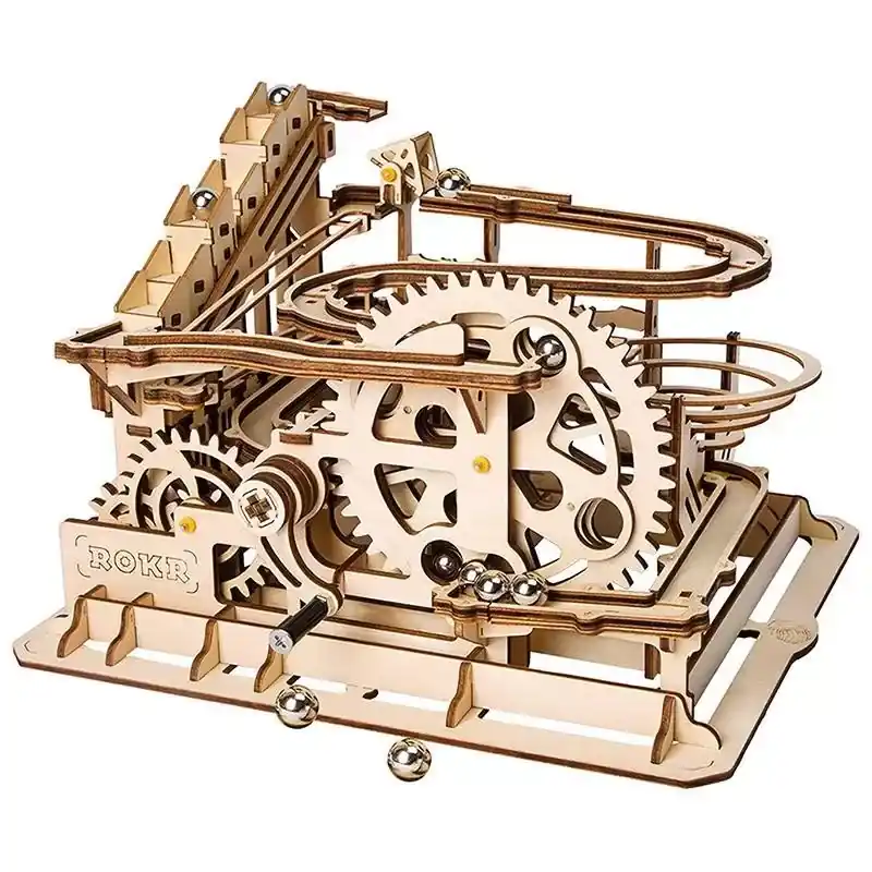 Petit Prix Montagnes russes - Puzzle 3D Mécanique en bois Rokr