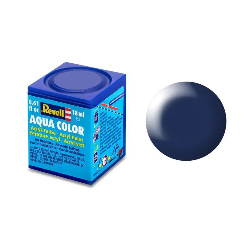 Aqua Color 350 (RAL 5013) Bleu Lufthansa Satin 18 ml - Revell Meilleur Prix