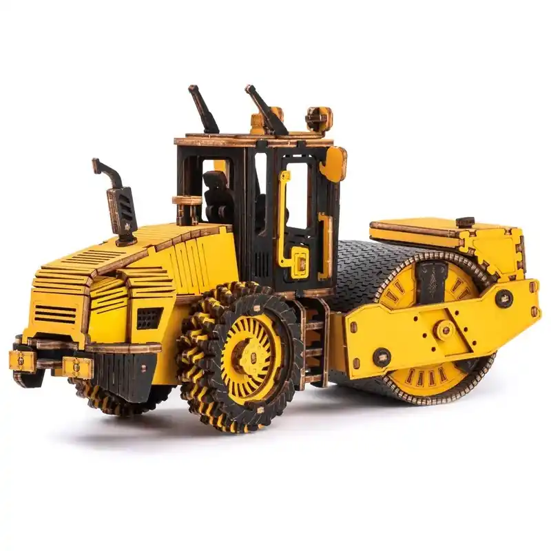 Le Rouleau Compresseur - Puzzle en Bois 3D Rokr Commander Vite
