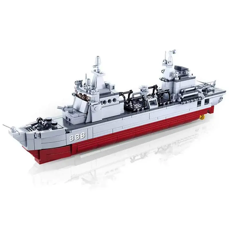 Expédié Aujourd'hui Model Bricks Bateau de Ravitaillement échelle 1 450 497 pcs - Sluban