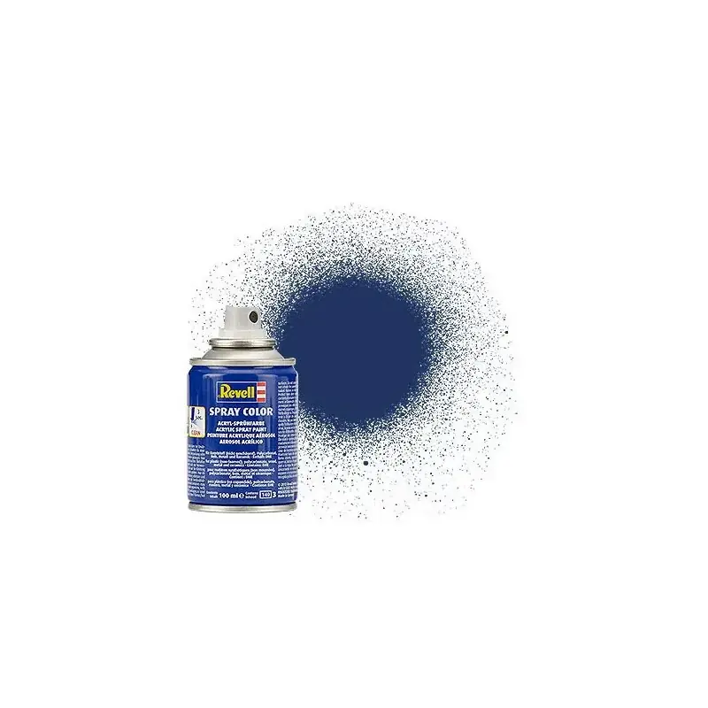Aérosol Acrylique Spray Couleur Satin Acrylique "RBR Bleu" 100ml - Revell Achat Immédiat
