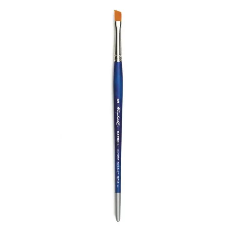 Achat Immédiat Pinceau Raphaël Kaerell Bleu Biseauté - Taille 6