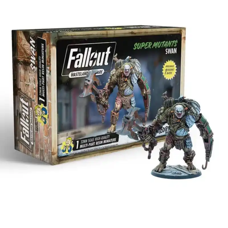 Réduction Fallout Wasteland Warfare - Super Mutants Swan VO