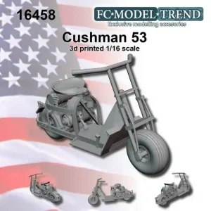 FC ModelTrend 16458 Cushman 53 US scooter WWII Commander Vite