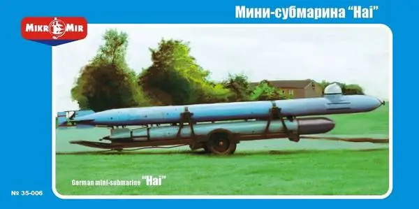 Mikromir 35-006 German mini-submarine HAI Top Vente