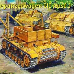 Military Wheels 7255 Bergepanzerwagen III Ausf J Prix Bas