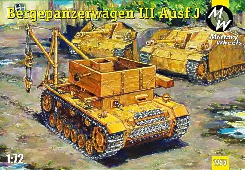 Military Wheels 7255 Bergepanzerwagen III Ausf J Prix Bas