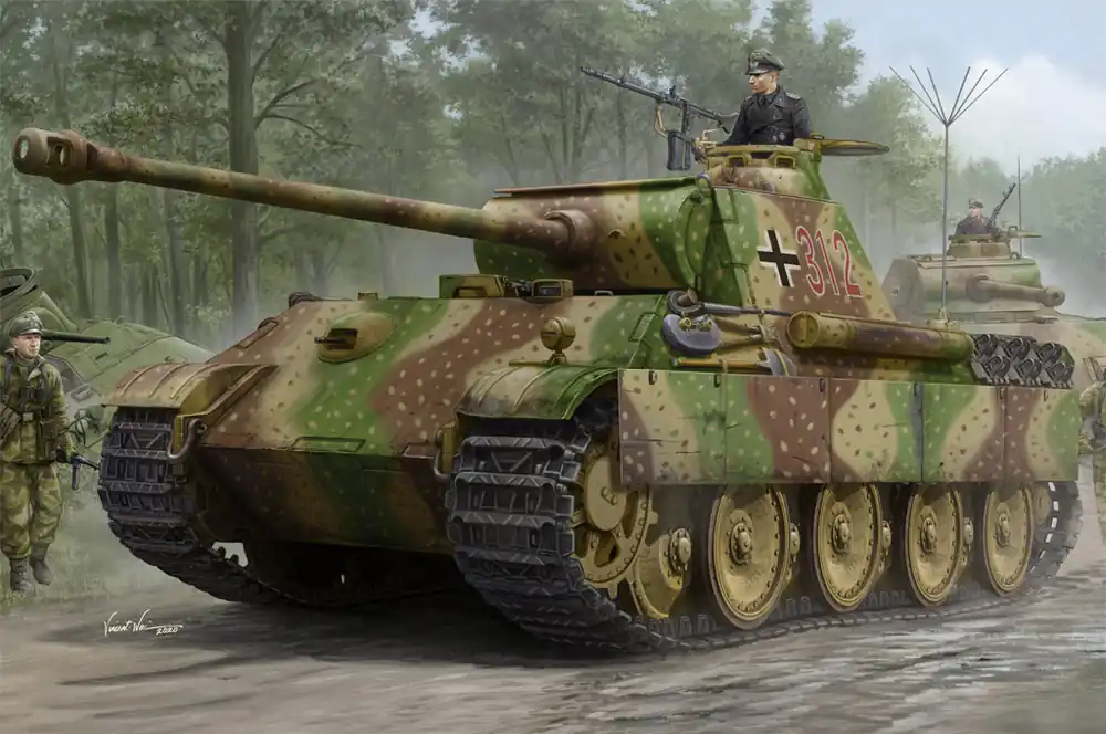 Hobby Boss 84551 German Sd.Kfz. 171 Panther Ausf.G - Early Version Commande En Gros