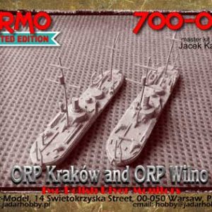 Prix Promo Armo 700-08 ORP Kraków and ORP Wilno - two Polish River Monitors
