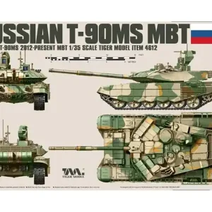 Tiger Model 4612 Russian T-90MS MBT Promotion Saisonnière