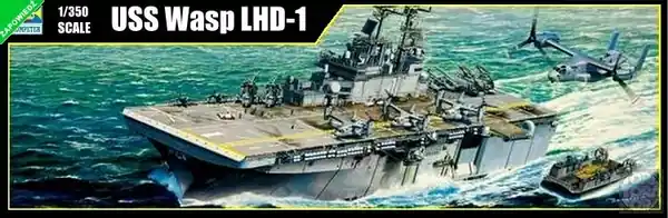 Trumpeter 05611 USS Wasp LHD-1 Pas Cher