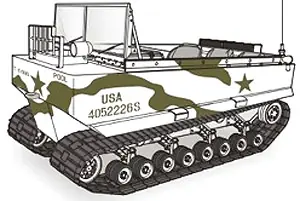 Planet Models MV117 M29 Weasel - full resin kit Satisfait Ou Remboursé