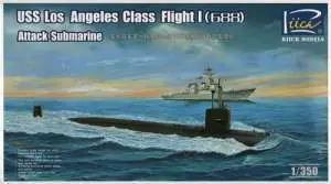 Riich.Models RN28005 USS Los Angeles Class Flight I (688) Acheter En Ligne