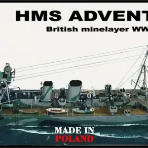 Must-Have AJM Models 700-045 HMS Adventure - British Minelayer WW II