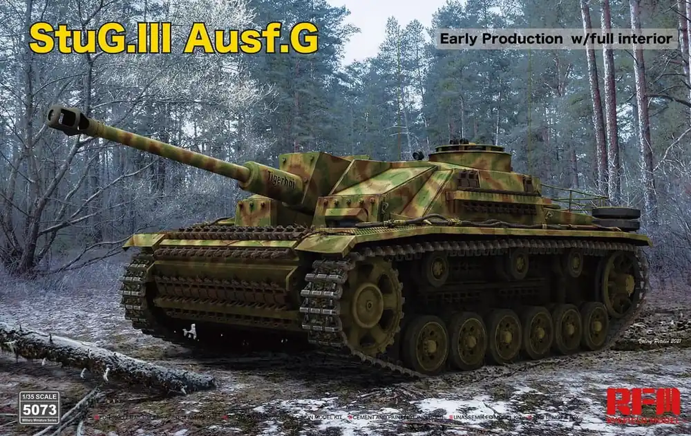 Rye Field Model RM-5073 StuG.III Ausf.G Early Production w/full interior Prix Choc