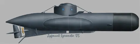 Choroszy Modelbud S21 Welman Craft (Mini Submarine) Réduction