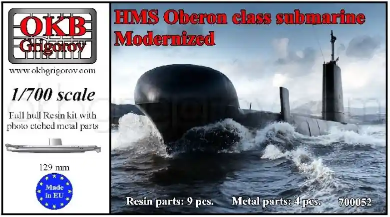 Vente Flash OKB Grigorov N700052 HMS Oberon class submarine, modernized