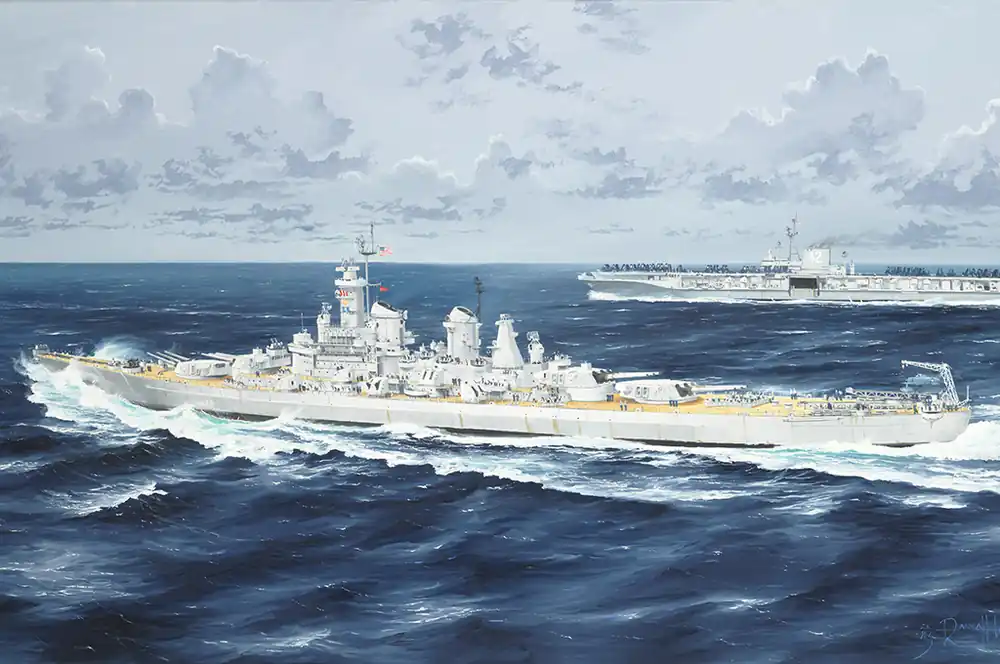 Populaire Trumpeter 05372 USS Montana (BB-67)
