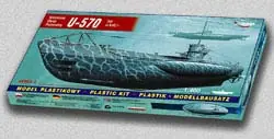Mirage-Hobby 40411 U-570 (VIIC/T1) German Submarine Usine Directe