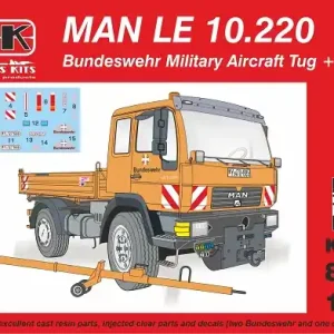 Offre Du Jour CMK K8056 MAN LE 10.220 Bundeswehr Military Aircraft Tug + towbar