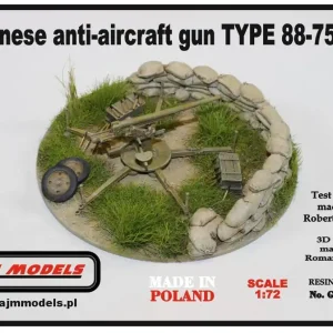 Achat Immédiat AJM Models G72-001 Type 88 75 mm AA gun