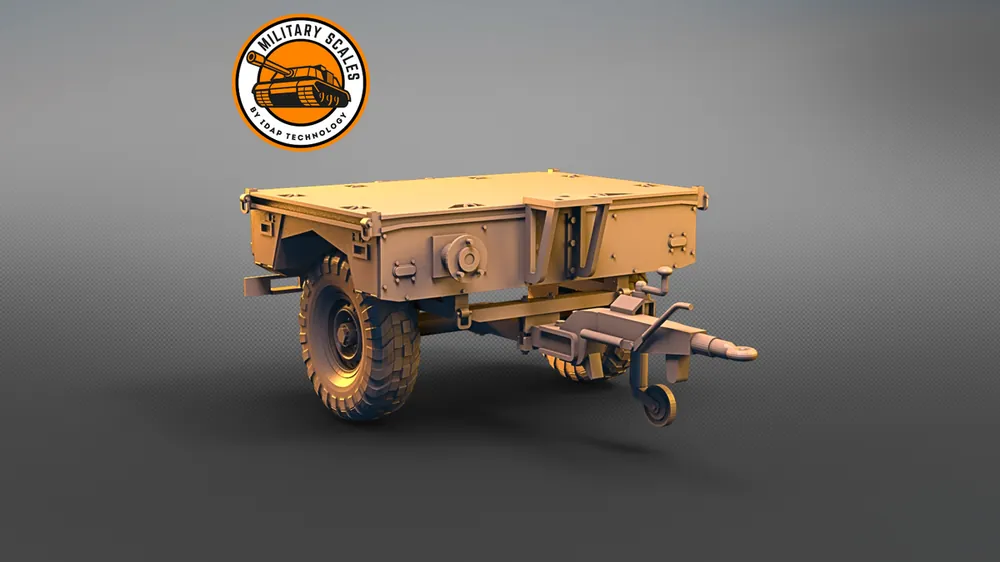 IDAP Technology PMI0189C Trailer for High Mobility Vehicle for Aeromobile Forces Bon Marché