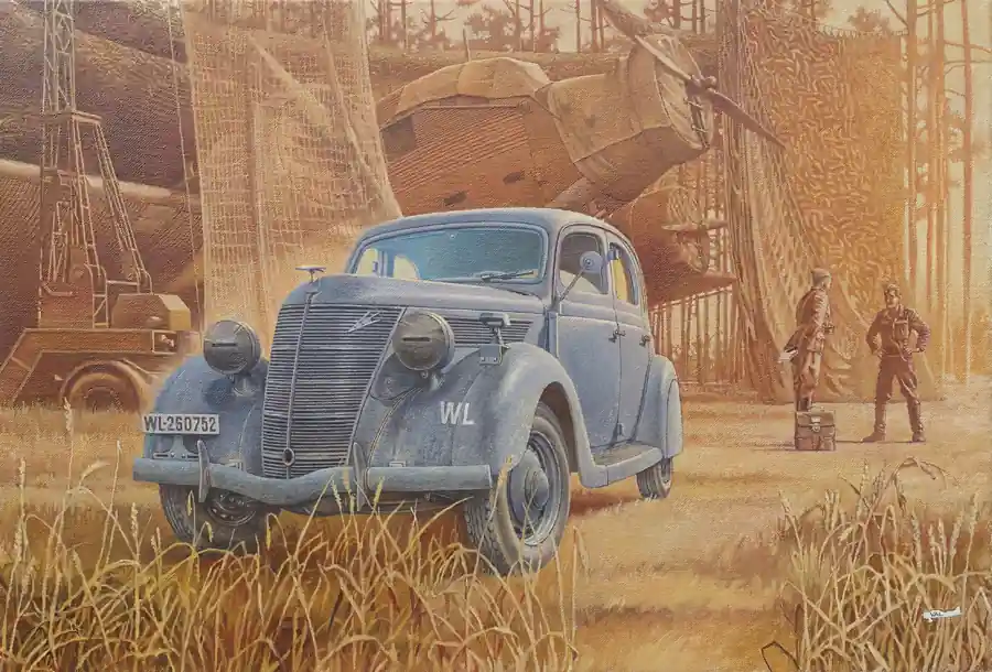 Nouvelle Collection Roden 817 Personenkraftwagen Ford V8-G81A Special (1938)