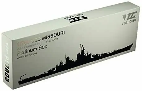 Vee Hobby P57003 USS MISSOURI BB-63 1945 Platinum Box Must-Have