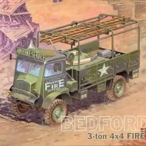 IBG 72005 Bedford QLR 3 ton 4x4 Fire Tender Soldes