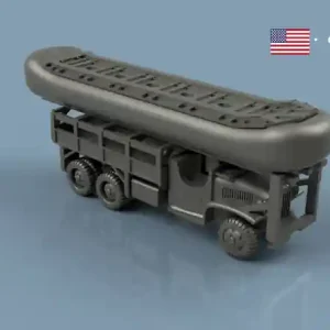 L‘Arsenal 2.0 3D100351 GMC 353 Barge x4 - 3D Printed Dernière Chance