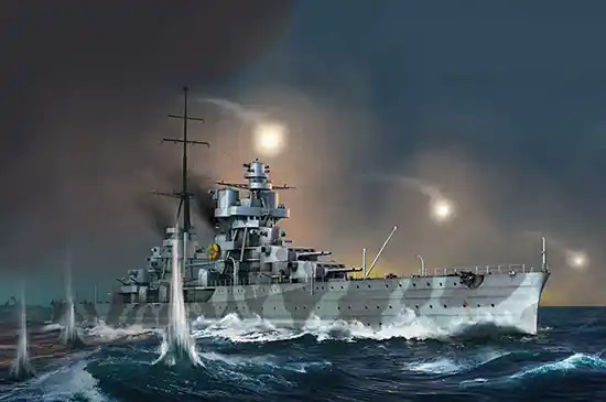 Trumpeter 05348 Italian Heavy Cruiser Fiume Prix Cassé