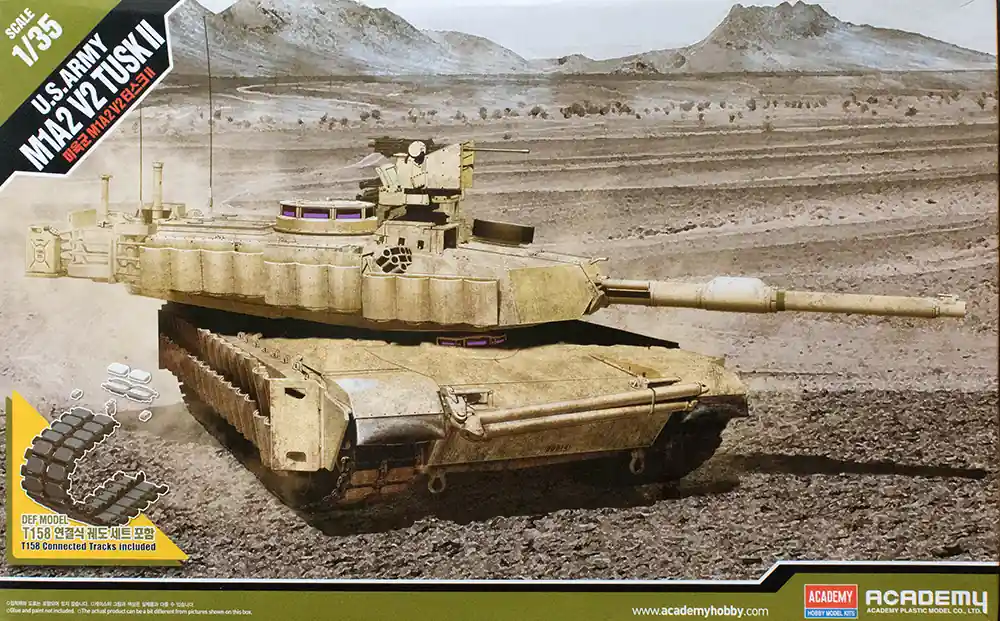 Academy 13504 U.S. Army M1A2 V2 Tusk II Offre Limitée
