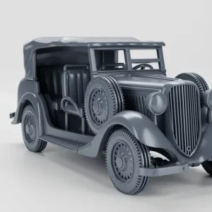 EMP3D 48011107 Polski Fiat 508 III/W Łazik - z dachem Solde