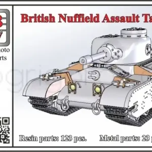 OKB Grigorov V72062 British Nuffield Assault Tank A.T.2 Pas Cher