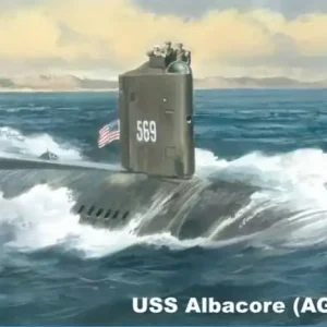 Authentique Mikromir 350-036 USS Albacore (AGSS-569)