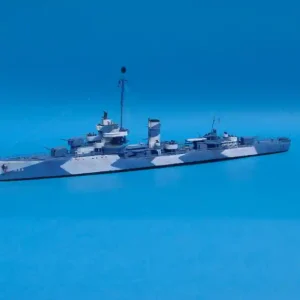 NIKO MODEL 7025 US Navy Destroyer Sampson 1943 Prix Cassé